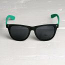 Freak Scene Sunglasses - L - black-green