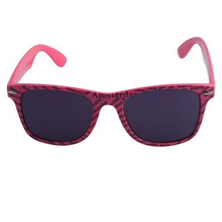 Freak Scene Sonnenbrille - M - Großstadtnamen rosa-schwarz