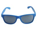 Freak Scene gafas de sol azul - M - reflejar en plateado