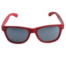 Freak Scene gafas de sol rojo - M - reflejar en plateado