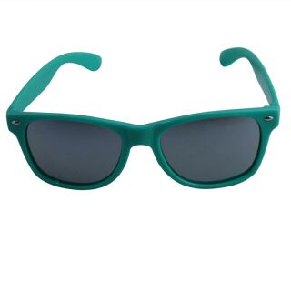 Freak Scene gafas de sol verde - M - reflejar en plateado