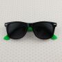 Freak Scene gafas de sol - L - negro-neon verde