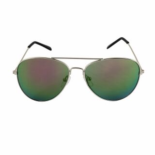 Gafas de aviador - gafas de sol - L - verde metalizado