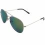Gafas de aviador - gafas de sol - L - verde metalizado