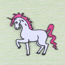 Patch - unicorno - bianco-rosa - toppa