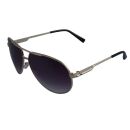Aviator Sunglasses - M - gold - black shaded