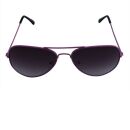 Pilotenbrille - Sonnenbrille - M - rosa