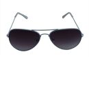 Pilotenbrille - Sonnenbrille - M - weiß