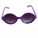 Retro Sonnenbrille - 60s-Stil - lila