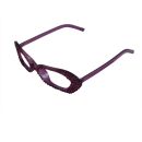 occhiali da festa scintillanti - viola e viola - occhiali...