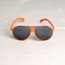 Kinder Sonnenbrille Retro-Style - orange