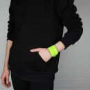 Lederarmband blank -M- neon-gelb - Armband aus Leder