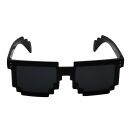 Sonnenbrille Arcade Pixelbrille - schwarz