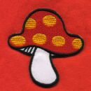 Patch - Mushroom - Fly agaric yellow-red-white