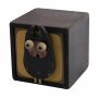 Quadratic Wooden Box with Character - Bat