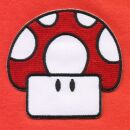 Aufnäher - Pilz - Fliegenpilz Toad rot - Patch