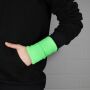 Banda de sudor - brazo - Kit de 2 - verde neón
