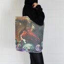Cloth bag XL - fire-spitting tiger - Tote bag