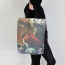 Cloth bag XL - fire-spitting tiger - Tote bag