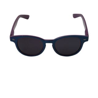 80s Retro Sunglasses twocolored - purple & blue