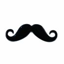 Anillo - Moustache - plateado - grande
