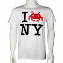 T-Shirt - I arcade NY weiß L