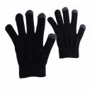 Fingerhandschuhe - Touchgloves - schwarz