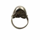 Ring - Science-Fiction Mask - silver-coloured