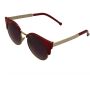 Retro Sunglasses - 50s-Style - golden and red
