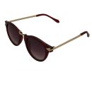 Retro Sunglasses - 50s, 60s Style - golden and red