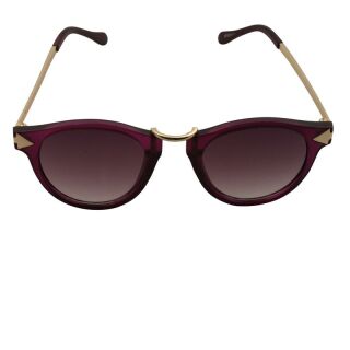 Retro Sonnenbrille - 50er, 60er Jahre - gold und lila