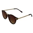 Retro Sonnenbrille - 50er, 60er Jahre - gold und braun