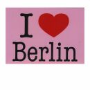 Cartolina - I love Berlin - pink