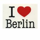 Cartolina - I love Berlin - bianco