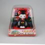 Solar Wobble Figure - Geisha sitting - black