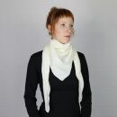 Sciarpa di cotone - natura - foulard quadrato