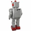 Roboter - Electron Robot - silber - Blechroboter