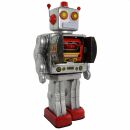 Roboter - Electron Robot - silber - Blechroboter