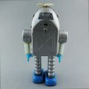 Robot giocattolo - Thunder Robot - argento - robot di latta - giocattoli da collezione