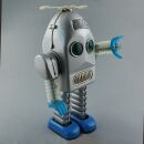 Robot - Tin Toy Robot - Thunder Robot - silver