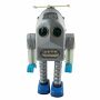 Robot giocattolo - Thunder Robot - argento - robot di latta - giocattoli da collezione