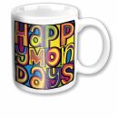 Mug - Happy Mondays - Dayglo Logo - Coffee cup