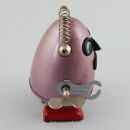 Robot giocattolo - Robot uovo - rosso - bordeaux - robot di latta - giocattoli da collezione