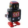 Robot - Robot de hojalata - Black Robot - Juguete de lata