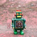 Robot giocattolo - Green Robot - robot di latta verde - giocattoli da collezione