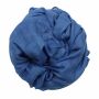 Pañuelo de algodón - azul-azul ultramar - Pañuelo cuadrado para el cuello