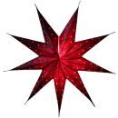 Paper star - Christmas star - 9-pointed star -...