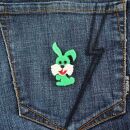 Pin - Bunny - green - Badge