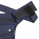 Riñonera - Buddy - azul - plateado - Cinturón con bolsa - Bolsa de cadera