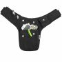 Riñonera - Buddy - negro - plateado - Cinturón con bolsa - Bolsa de cadera